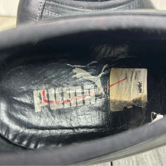 RARE Y2K Puma Nuala Leather Japanese Style Mule Shoe Vintage Italy Womens Size 8 - Picture 10 of 10